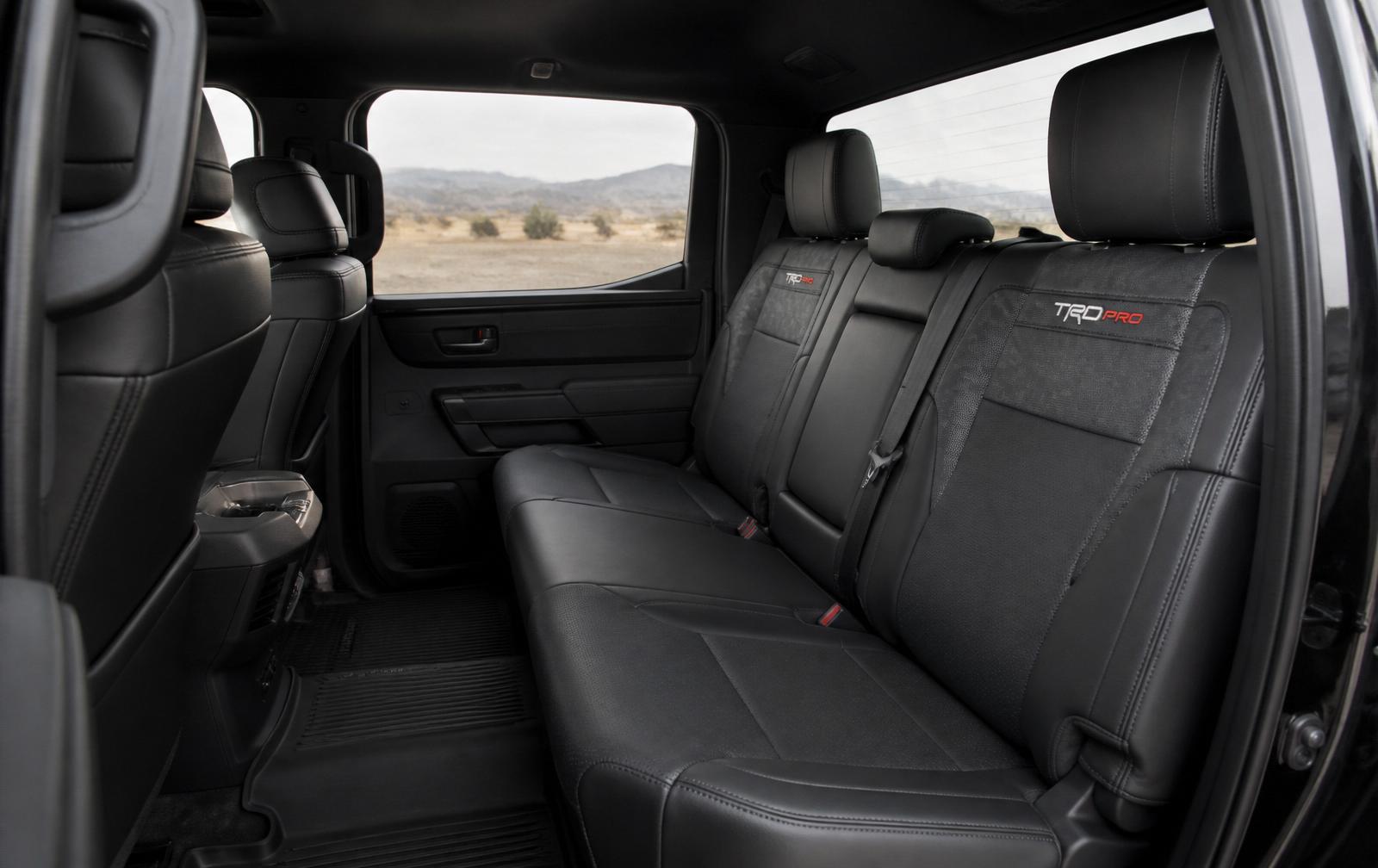 Interior — Rear Seats